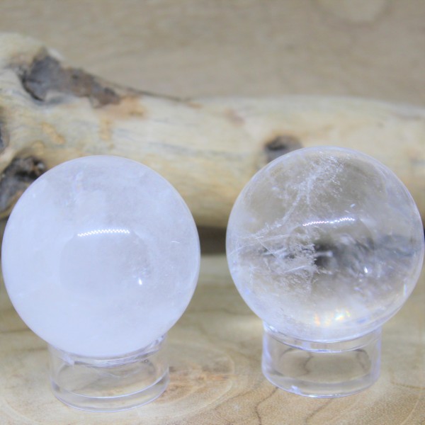 Sphère cristal de roche